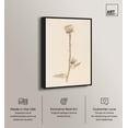 thumbnail image 2 of Austere Beauty Canvas Print Botanical Art by Art Remedy, Black Frame, 20 x 30, 2 of 6