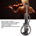 thumbnail image 4 of 4/4 Electric Silent Violin, High Sensitivity Electric Acoustic Violin  For Daily Practice, 4 of 8