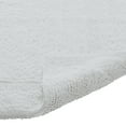 thumbnail image 3 of Better Trends Luxury Bathroom Rugs 4 Piece Set 100% Cotton Soft Bath Rug Water Absorbent, Reversible, Machine Washable for Bathroom Decor Toilet Base Contour, Runner Mat White Lux Collection, 3 of 4