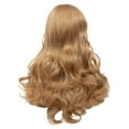 thumbnail image 2 of WEIWEIGG 26Inch Long Wavy Blonde Wig for Women, Synthetic Wig with Adjustable Cap, Comfortable Mesh, Natural Shine, Ideal for Daily/Halloween/Cosplay, 2 of 9
