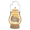 thumbnail image 1 of 2xLámpara De Aceite Decorativa Lámpara De Linterna LED De Navidad Linterna Colgante Para El Hogar Blanco Sunnimix pequeña lámpara de aceite, 1 of 8