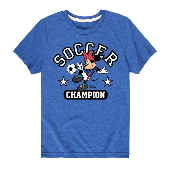 Disney - Soccer Superstar - Toddler And Youth Short Sleeve Graphic T-Shirt