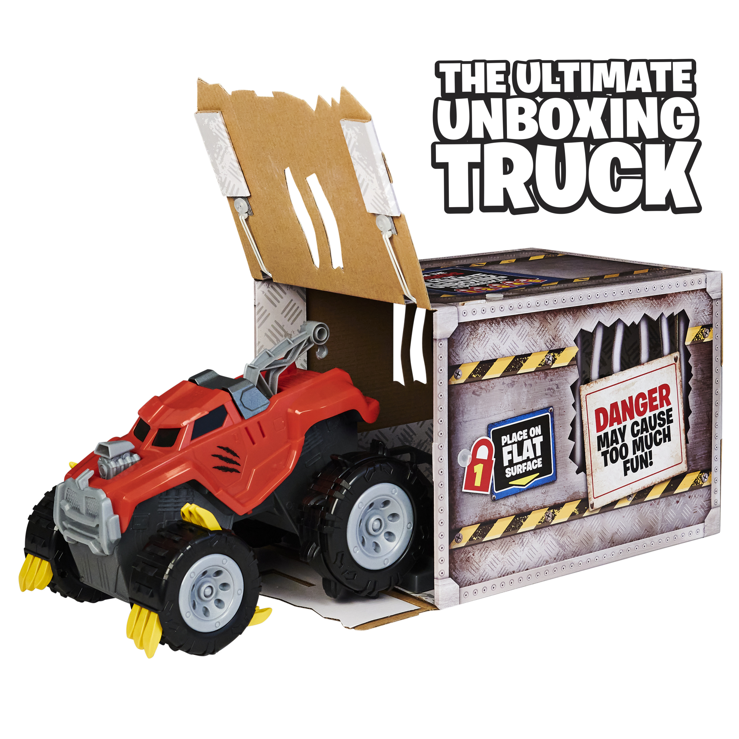 Interactive Unboxing Truck Toy...