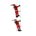 thumbnail image 1 of "Adorno Navideño de Santa Claus Escalando - Decoración Festiva para Ventanas y Árboles de Navidad (25cm)", 1 of 7