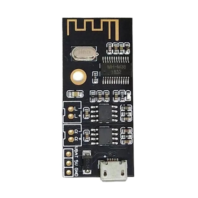 Módulo de audio compatible con Bluetooth MH-M38 Placa decodificadora Estéreo Kit de bricolaje (M38) Hugtrwg Para estrenar