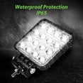 thumbnail image 2 of 12V 24V 48W 6500K IP67 LED Work Light Bar for Truck Tractor Offroad SUV, Compatible with All-Terrain Vehicles, 2 of 4