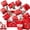 Red, variant on Surprise Gift Box Explosion for Graduation Unique Folding Bouncing Envelope Gift Box Graduation Party Money Holder Box Congrats Grad Decorations for High School & College(10-layer bouncing box)