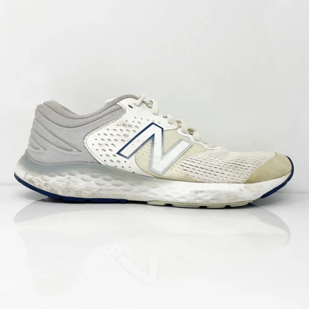 New Balance Mens 520 V7 M520RW7 White Running Shoes Sneakers Size 11 D