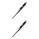 thumbnail image 3 of Billuyoard Pinza para alimentos, pinza para postres, pinzas para barbacoa, utensilio para servir de sierra, tornero frito, agarre Negro 2piezas, 3 of 6
