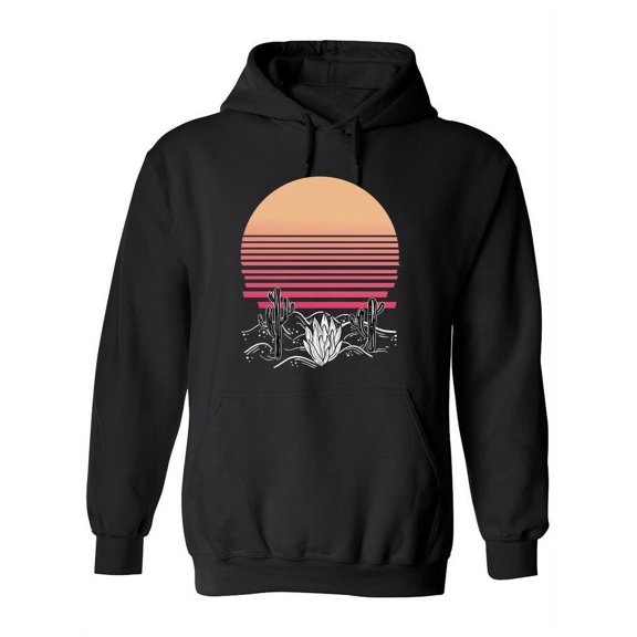 Western-retro Style Desert Hoodie Women -Image by Shutterstock, Female XX-Large