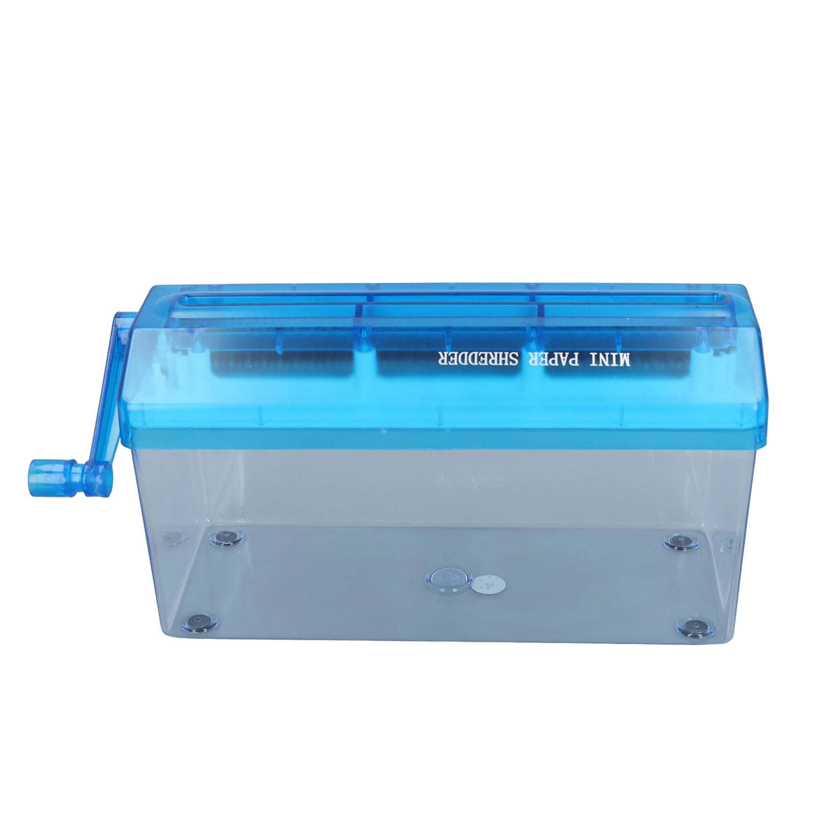 Manual Shredder, Mini Hand Shredder Low Noise 22.9cm Entry Width Wide Application  for Offices