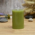 thumbnail image 2 of Jeco “2” Diameter by 3” Sage Green Pillar Candle,CPZ-2311, 2 of 5