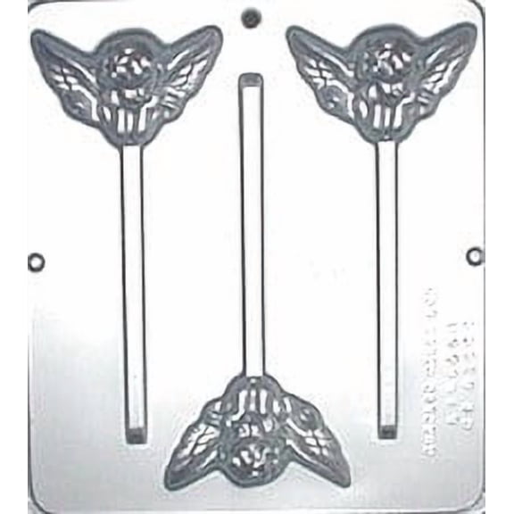 Candy Molds N More Angel Plastic Chocolate Candy Mold, Non-Stick