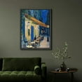 thumbnail image 7 of NJSTORE  Cafe Terrace at Night Modern Stretched and Framed Giclee Canvas Prints Van Gogh Oil Paintings Reproduction Cityscape Picture on Canvas Wall Art Ready to Hang for Bedroom Home Decor 12x16in, 7 of 7