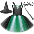 thumbnail image 3 of Disfraz de Hermione Potter para Halloween para niños, vestido de fiesta de carnaval, escuela de magia, bruja, mago, cosplay, vestido con tutú, ropa elegante para niñas, 3 of 5