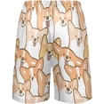 thumbnail image 3 of GZHJMY Dog Pajama Pants Short for Men, Lounge Pants Lightweight Men Pajama Bottoms with Drawstring Pockets, Christmas New Year Birthday Gifts, Medium, 3 of 7
