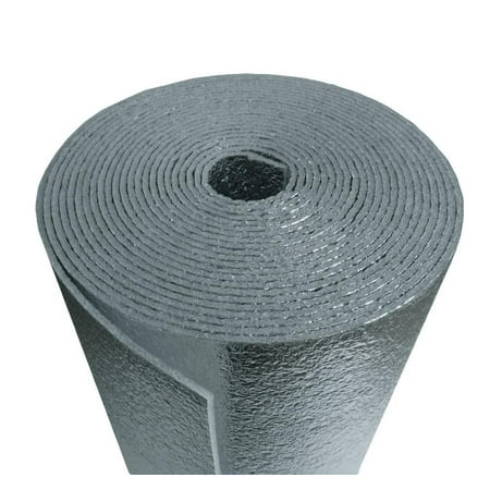 Air Duct 6" x 125' Reflective Foam Core Insulation HVAC Facuet Pipe Air Duct Wrap Roll