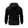 thumbnail image 4 of Kctiaxy Men Hoodies Casual Fleece Hoodies PulLover Sweatshirts for Women Men Long Sleeve Solid Color Tops with Pockets, 4 of 4