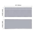 thumbnail image 4 of KFFKFF Air Cooling Unit Hose Shield, Mobile AC Duct Ventilation Protector, Insulating Cover for 5 & 5.9" Diameter Emission Tubes, Simple Set-Up with 2 Modifiable Strap Fasteners, Gray, 4 of 9