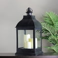 thumbnail image 2 of Northlight 20" Black Lantern with 3 Flameless LED Candles, 2 of 8