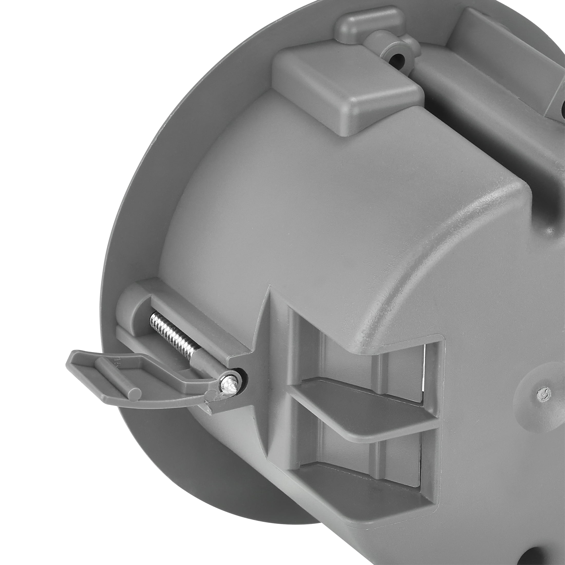Maxxima 18 cu. in. PVC Old Construction Ceiling Electrical Junction Box, Ceiling Box, ETL Listed, Gray (10 Pack)