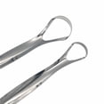 thumbnail image 3 of Kit Limpieza Bucal Raspador De Lengua Oral Estuche - limpiador de raspado de lengua de acero, con estuche de transporte, perfecto para el aliento fresco y el cuidado bucal LingWen 1327537063995, 3 of 5