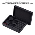 thumbnail image 4 of Kit de tapacubos aerodinámico yeacher para Tesla 3 S Xto4 color rojo blanco, 4 of 8