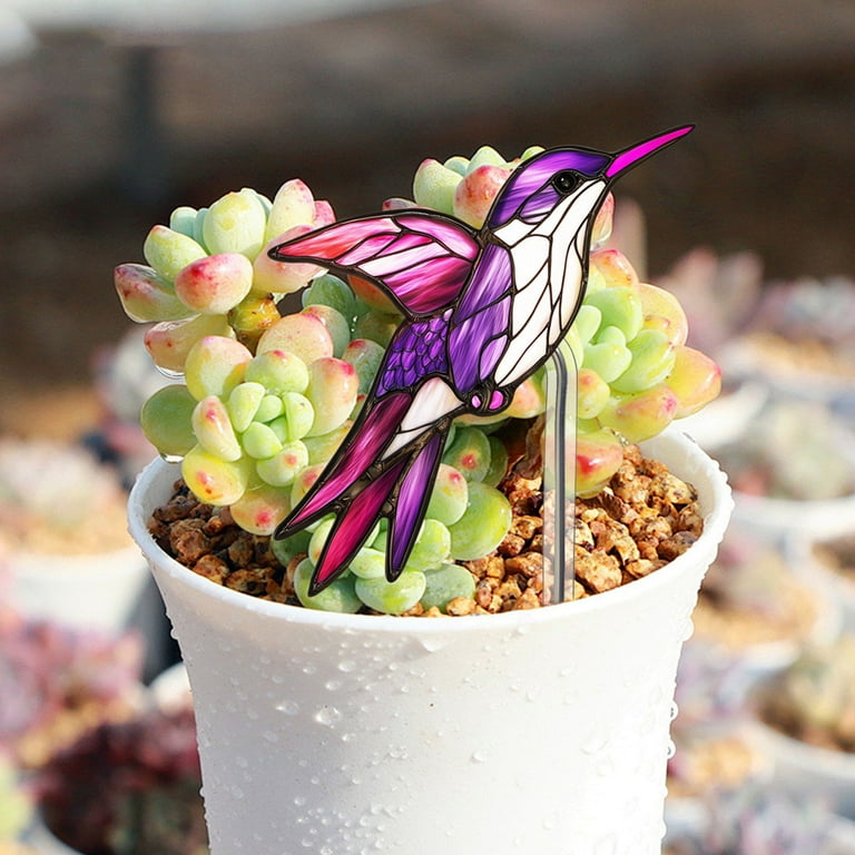 Flower Pots Acrylic Potted Insert Planter Decoration Plant Pot - Walmart.com