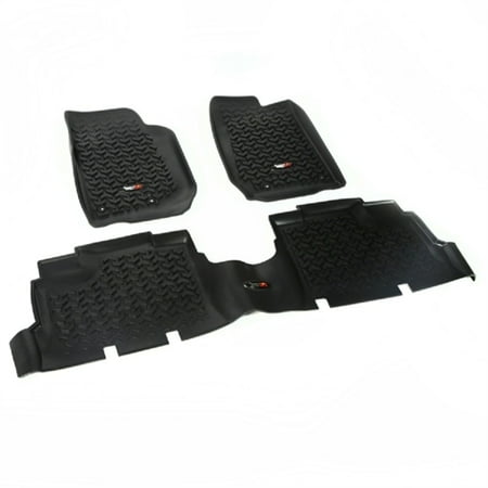 Rugged Ridge 12987 04 Floor Mats For Jeep Wrangler Jk Walmart Com