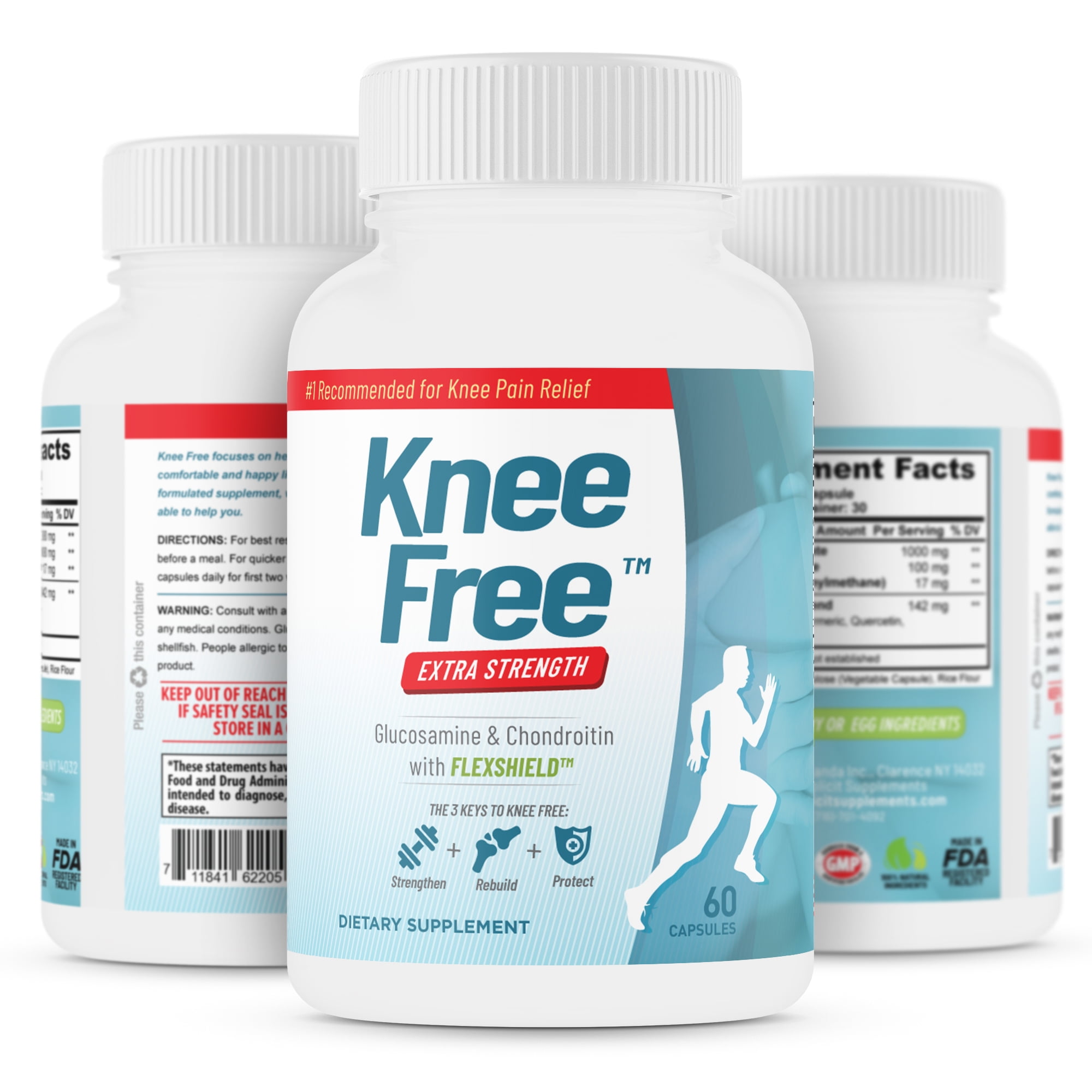 Knee Free Extra Strength, Focused Formula for Knee Pain