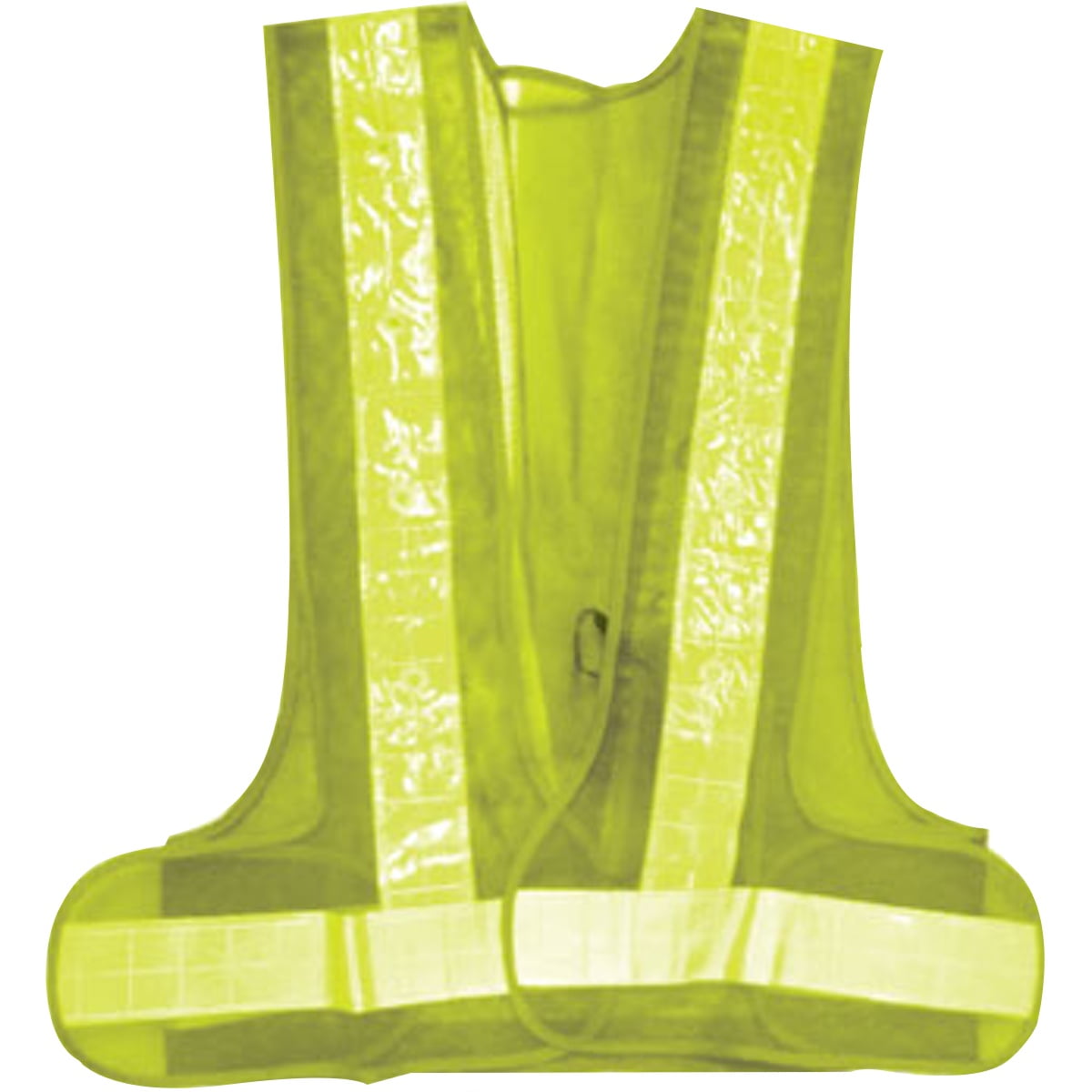 LED Glowing in Dark Light Up Luminous Reflective Vest Safety Security Adjustable 