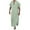 Green, variant on Men's Casual Fashion Short Sleeve V Neck Robe for Stylish Everyday Wear and Comfortable Relaxation