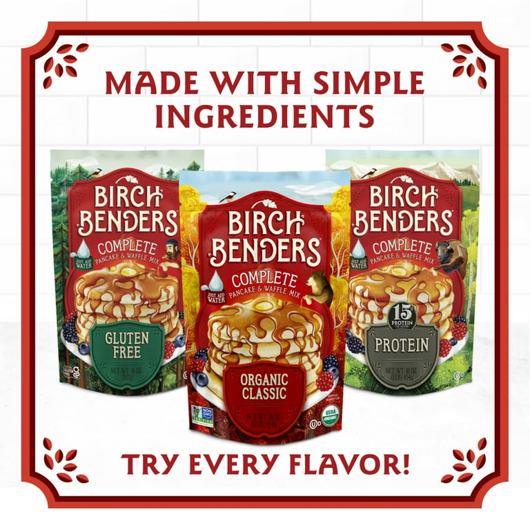 Birch Benders Organic Classic Vegan Pancake & Waffle Mix