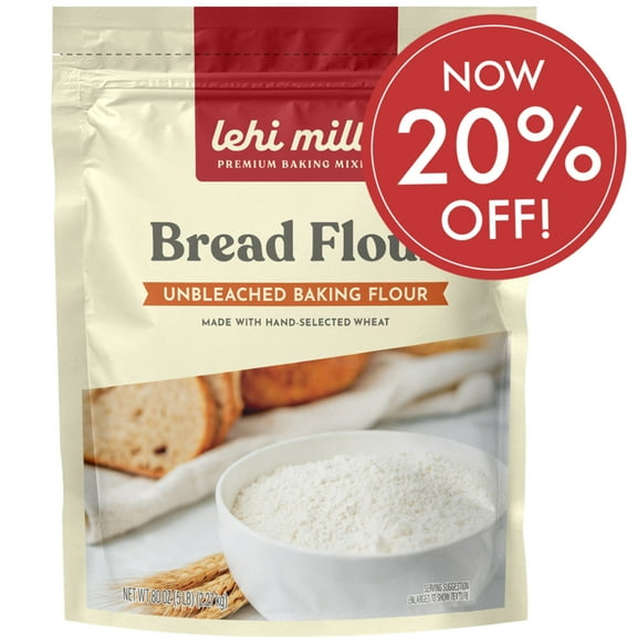 Lehi Mills Unbleached Bread Flour - 5 lbs