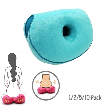 

Plush Cushion Folding Pillow Can Be Stored Cushion Lift Hips Up Fits in Car Seat Home Office