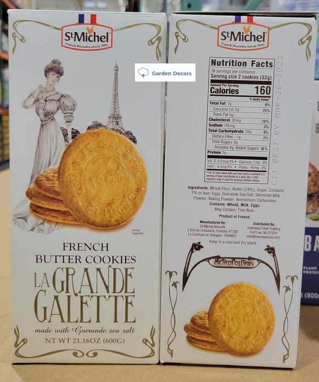 French Butter Galette 21.6oz 600g (Two Boxes)