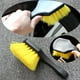 thumbnail image 5 of Cepillo para ruedas de coche | Cepillo de limpieza de neumáticos con cerdas de nailon duras y suaves | Herramienta desengrasante de acero para llantas y ranuras, 5 of 6