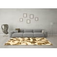thumbnail image 3 of Ahgly Company Indoor Rectangle Abstract Brown Modern Area Rugs, 2' x 3', 3 of 4