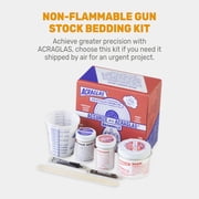 Brownells ACRAGLAS 2 Gun Non-Flammable Epoxy Glass Bedding Kit