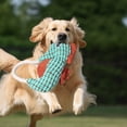 thumbnail image 3 of Pet Toy Seahorse Design Dog Boredom Buster Toy with Built-In Rattle Tug-of-War Teeth Cleaning Interactive Dog Toy, 3 of 8