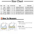 thumbnail image 2 of Lencería de color sólido para mujer Sujetador cómodo Ropa interior Sujetador sin llantas Fridja nalpqowj33714, 2 of 2