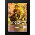 thumbnail image 2 of Hausenflock, Alan 13x18 Black Modern Framed Museum Art Print Titled - Autumn on the River II, 2 of 5