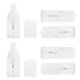 thumbnail image 4 of Botella De Jabón Líquido, Envase Cosmético, Botella De Almacenamiento, Botella Portátil No Tóxica Tipo Tornillo Diseño De Boca Niñas Para Citas De Viaje Viajes De Negocios, 4 of 7