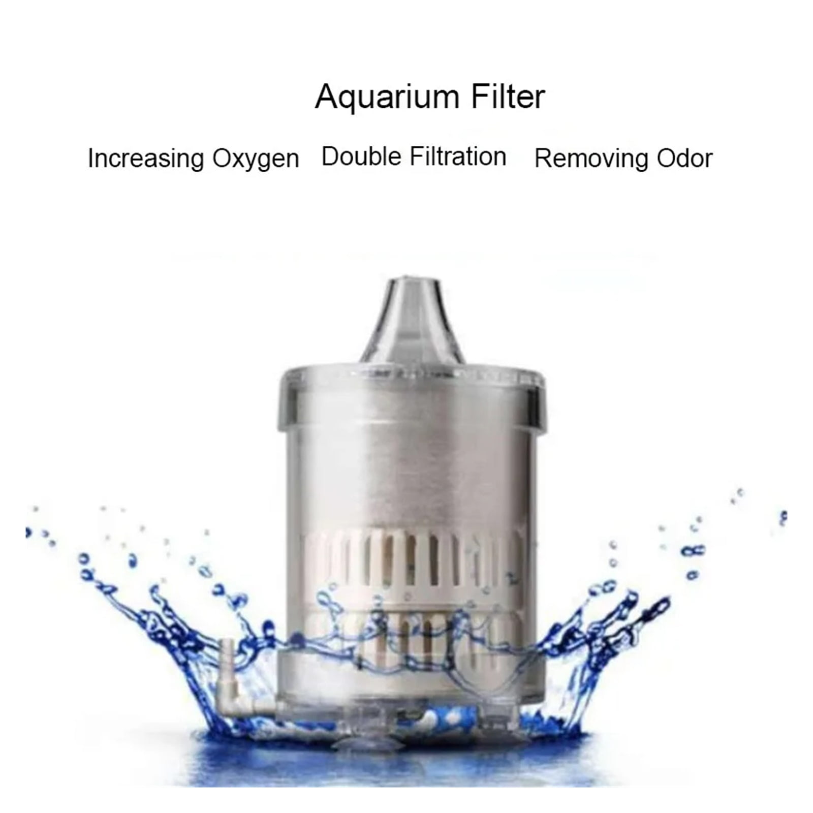 Double Aquarium Filter Fish Tank Shrimp Pond Air Pump Biochemical Sponge Filter Bio Sponge Filters