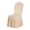 Rose Gold, variant on BingTong Dining Room Chair Covers, Stretch Parsons Slipcovers With Skirt Super Fit Spandex Chair Seat Protector Cover for Dining Room, Hotel, Ceremony 16*16*37In 1pcs Gray