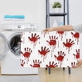 thumbnail image 7 of Bathroom Rugs Sets 3 Piece - Bloody Hand 1 Absorbent Non Slip Bath Mats, U-Shape Toilet Lid Cover, Contour Mat, Soft Washable Shower Mats Bath Rug Mat for Bathroom Tub Toilet, 7 of 7