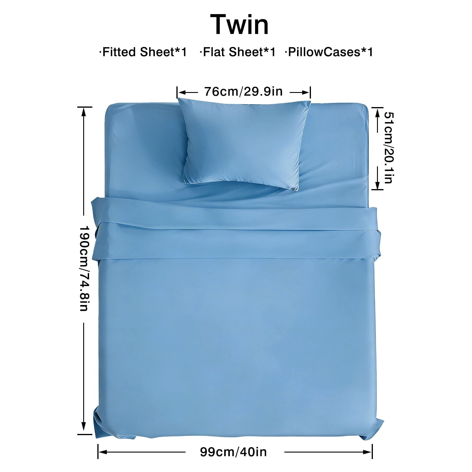 4Pcs Ultra-Soft 85g Sheet and Pillowcase Set, Soft Solid Color, Machine Washable, Suitable For All Seasons, Christmas Comfortable Bedding Set, Available For Single, Double, King, and Queen Beds