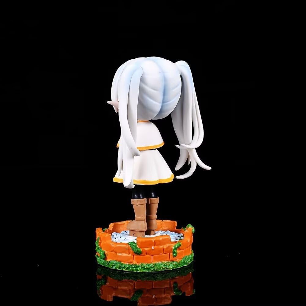 Newly Nilou Figure Pretty Magic Elf Nilou Anime Figures 15cm/5.9inch Handmade PVC Anime Cartoon Manga Game Character Model Statue Collectible Craft Gift (a)