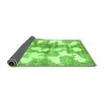 thumbnail image 2 of Ahgly Company Indoor Round Abstract Green Modern Area Rugs, 5' Round, 2 of 4