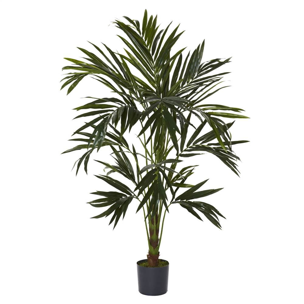 Nearly Natural Kentia Palm Silk Tree, 6 ft.
